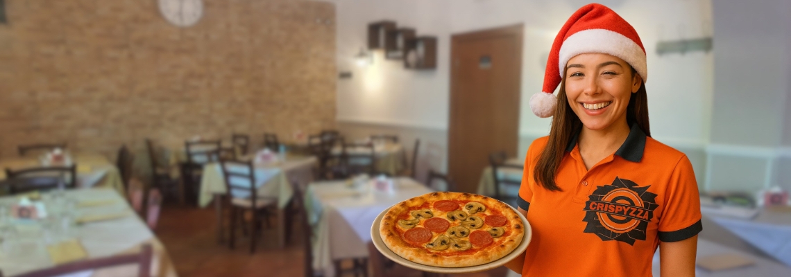 Buone Feste | Menu Pizza con SuperFritto e Dolce per Due